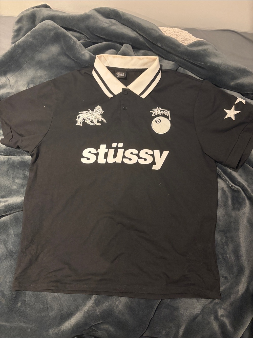 Stussy world tour polo limited edition